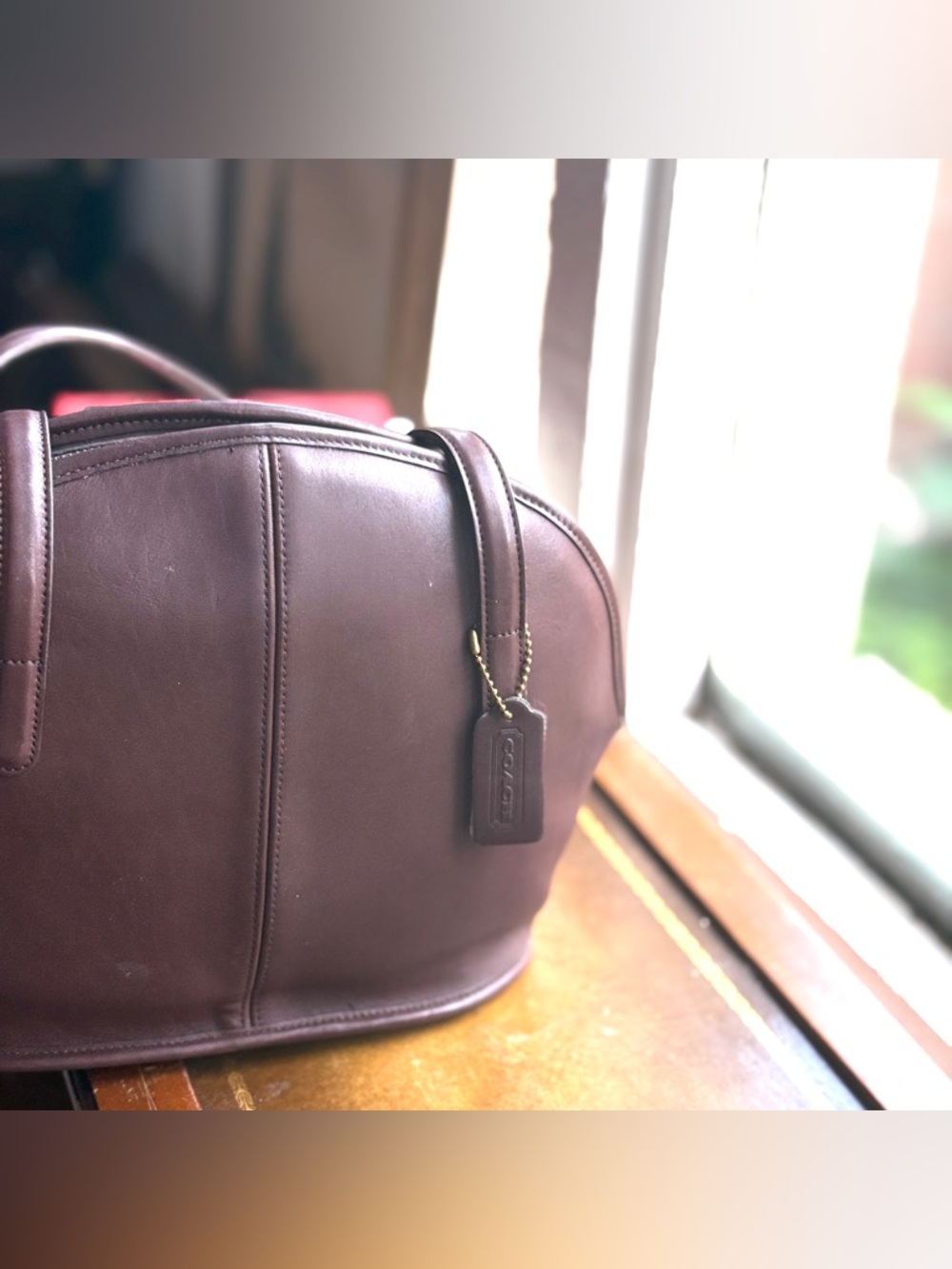 VTG Coach Asheville Zip | No. 9089 | Mahogany | Beautifully Aged - Picture 7 of 15
